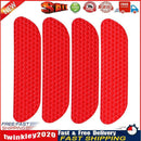 4pcs Open Car Door Stickers Warning Mark Reflective Strips Tapes (Red) Newly