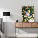 DIY Hand Painted Paint By Numbers Oil Canvas Pictures Beauty in Flowers Kit