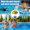 Swimming pool water purifier injector cleaning accessories PVC floating tur