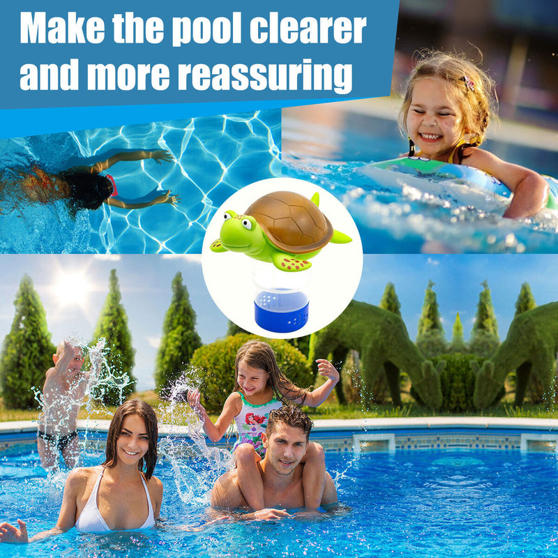 Swimming pool water purifier injector cleaning accessories PVC floating tur