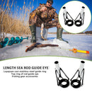 Telescopic Fishing Rod Top Tip Guide Rings Line Eye Rings Fish Pole Repair