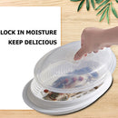 Food-grade PP Fish Bowl Steamer Plate Microwave Oven Fish Steam Roaster wit