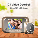 Video Peehole Doorbell Camera Electronic Night View Home Security Door Viewer