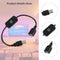 5V LED Lamp Touch Dimmer Brightness Control Light Switch Controller (Black)