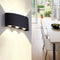 2/4/6/8/10/12W LED Arc Wall Lamp Outdoor Waterproof Porch Light (B15-6W) Newly