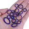 265pcs Assortment Kit Car HNBR Air Conditioning O Ring Seals Set(Purple) Newly
