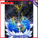 40x55cm Cross Stitch Full Embroidery Kit Mother of The Earth Home Decor Stamped