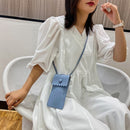 Women Small Phone Pouch Candy Flower Shoulder Bag Lady Travel Crossbody Handbags