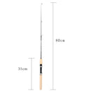 60/80/100cm Portable Shrimp Winter Ice Ice Fishing Rod Fish Address Pole Mini St
