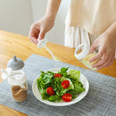 Plastic Seasoning Bottle Spice Salt Pepper Condiment Jar Kitchen Gadgets w/Spoon