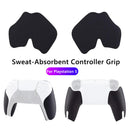 1 Set Sweat Absorbent Hand Grip for PlayStation 5 PS5 Controller Silicone Pad