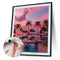 Hand Painted Digital Picture DIY Novelty Landscape Paint By Numbers Kit Craft