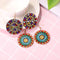 DIY Diamond Painting Mandala Patterns Stud Earrings for Women (RZ008) Newly