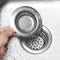 Waste Drainer Anti Block Sink Strainer Filter Basket Colander Food Hair Stopper
