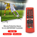 Silicone Remote Control Protective Case Cover for LG TV AKB75095307 (Red) UK