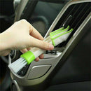 Car Air Conditioner Vent Cleaner Cloth Dusting Blinds Brushes Cleaning V3N9