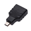 Micro HDMI-compatible Female to HDMI-compatible Male Adapter Connector Conv