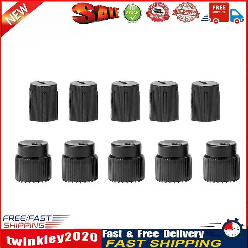 5pcs 13mm+ 5pcs 16mm R134a High Low A/C System Charging Port Service Caps Newly