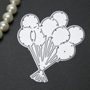 DIY Balloon-shaped Cutting Dies Stencil Scrapbooking Embossing Template Newly