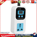 110-220V Digital Humidity Controller Moisture Control Switch Socket (EU) Newly