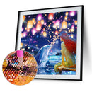 5D DIY Diamond Painting Kit Underwater Animal Full Round Drill Decor (X416)