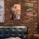 Ride Motorcycle Iron Art Poster Decor for Home Living Room Bar Pub Club Door