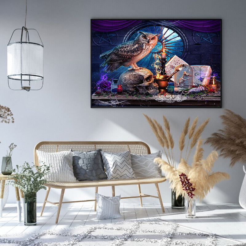 Halloween 50x40cm Oil Paint By Numbers Picture DIY Painting