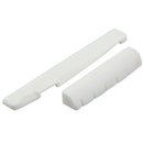 Buffalo Bone Guitar Bridge Nut Saddle for 6 String Classical Guitar White Newly