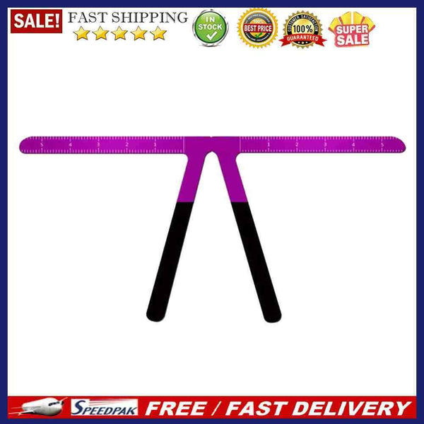 Three-point Positioning Eyebrow Ruler Positioning Tools for Women Lips Eyebrow