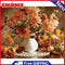 DIY Digital Oil Painting By Numbers Kits Desk Flowers Modern Wall Art Decoration