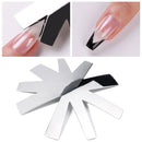 Manicure V Line Nail French Smile Cut Tips Cutter Edge Trimmer Nail Art Too