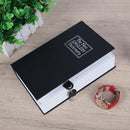 Creative English Dictionary Shape Money Saving Box Book Piggy Bank with Key