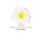 Women Girl Simulation White Plumeria Hairpin Beach Seaside Hair Clip Flower
