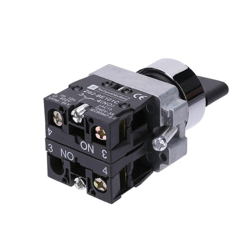 10A 3 Position 2NO Maintained Toggle Select Selector Switch XB2-BD33C