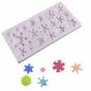 Silicone Christmas Jelly Candy Fondant Chocolate Baking Mould Snowflake Mold