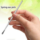 5Pcs Ear Wax Remover Tool Kit Steel Earpick Cleaner Storage Set Box E1T2