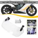 Wind Deflector Clip On Motorcycle Motorcycle Windshield Extension Spoiler