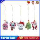 Double-side 5D Diamond Painting DIY Hanging Christmas Trees Pendant (GP012)