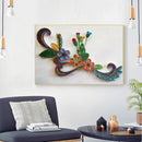 Special-shaped diamond flowers and plants series home decoration