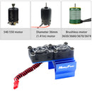 Hobby Fans Aluminum RC Motor Heatsink for 540 550 3650 F540 Brushless Motor