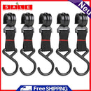 Outdoor Camping Moveable Hook Hanging Storage Rack S-Shaped Hanger (5pcs)