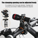 Bicycle Torch Stand Holders Bike Front Light Flashlight Clip Cycling Accessor