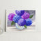 Colorful Flower Frameless Picture Oil Paint By Numbers Hand Painted Picture