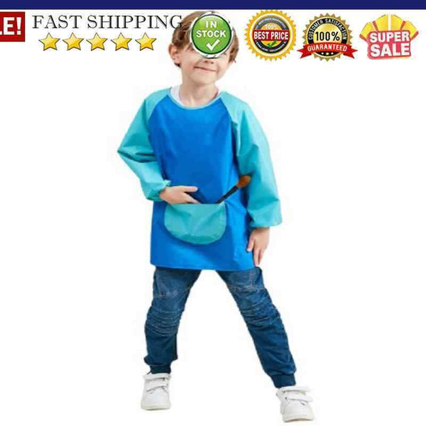 Painting apron children s painting coat for children waterproof
