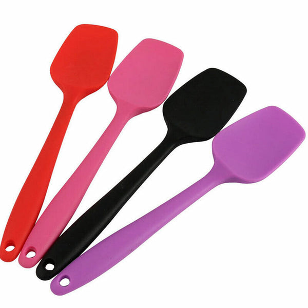 Heat Resistant Silicone Spoon Cake Pastry Spatula Bakeware Tool Dlwo U D1A6