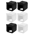 2pcs Waterproof Case for Wyze Cam V3 Security Camera Cover (Black + White)