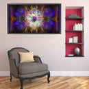 5D Kit Rhinestone Pictures DIY Aurora Lotus Full Round Drill Diamond Painti