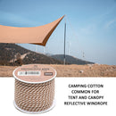 #A Outdoor Camping Tent Tent Awning Rope Canopy Non-Slip Reflective Fastener