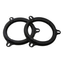 1 Pair Car Door Speaker Spacer Mat Plastic Horn Refitting Adapter Gaskets