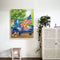 HandPainted Oil Paint Kill Time Picture Coloring Artcraft Flower Abstract Series